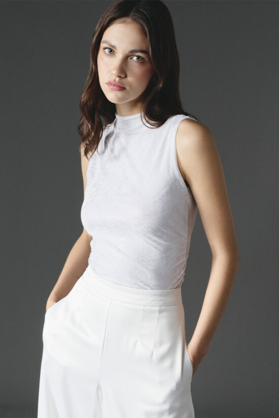 POLO AUDREY PLATEADO