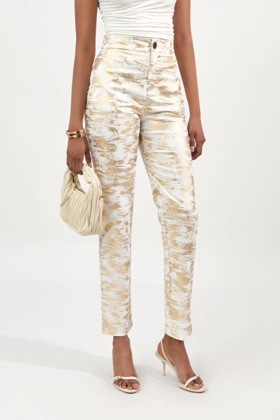 PANTALÓN CLAUDIE DORADO